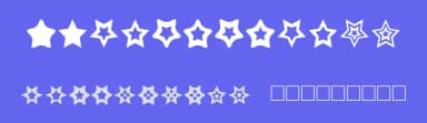 Star Things by Fonts & Things — Dingbats Font — thumbnail 3