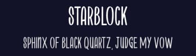 Starblock by Letterhend Studio — Script Handwritten Font — thumbnail 2