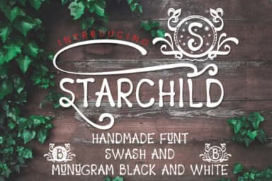 Starchild Font by jehansyah251 — Script Handwritten Font — thumbnail 1