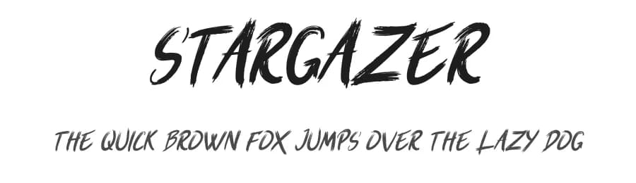 Stargazer by Graphiqa Studio — Script Handwritten Font