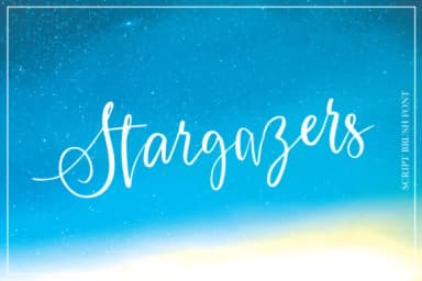 Stargazers Font by Studio_Art — Script Handwritten Font — thumbnail 1