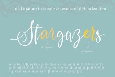 Stargazers Font by Studio_Art — Script Handwritten Font — thumbnail 7