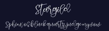 Stargild by Muhammad Akbar — Script Handwritten Font — thumbnail 2