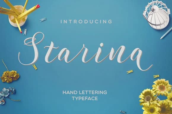 Starina Font by Mellow Design Lab — Script Handwritten Font