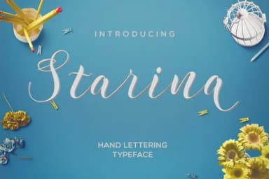 Starina Font by Mellow Design Lab — Script Handwritten Font — thumbnail 1