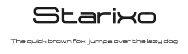 Starixo by Tezar Tantular — Sans Serif Font — thumbnail 1