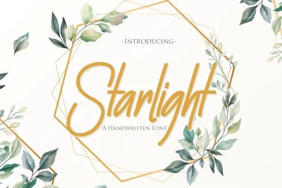 Starlight Font by Gilar Studio by Gilar Studio — Script Handwritten Font