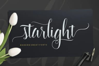 Starlight Script Font by Stripes Studio — Script Handwritten Font — thumbnail 1
