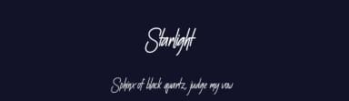Starlight by Gilar Studio — Script Handwritten Font — thumbnail 2