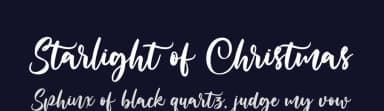 Starlight of Christmas by Andrimada Creative — Script Handwritten Font — thumbnail 2