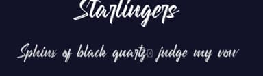 Starlingers by RaisProject — Script Handwritten Font — thumbnail 2