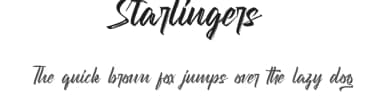 Starlingers by RaisProject — Script Handwritten Font — thumbnail 1