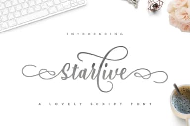 Starlive Script Font by Cooldesignlab — Script Handwritten Font — thumbnail 1