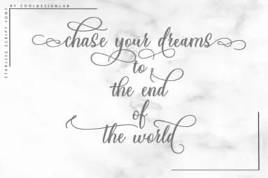 Starlive Script Font by Cooldesignlab — Script Handwritten Font — thumbnail 5