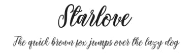 Starlove by alifirman — Script Handwritten Font — thumbnail 1