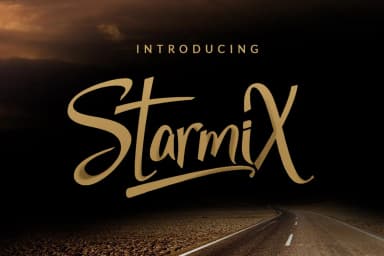StarmiX Font by Khurasan — Script Handwritten Font — thumbnail 1