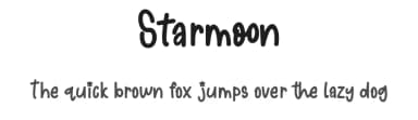 Starmoon by Supersemar Letter — Script Handwritten Font — thumbnail 1