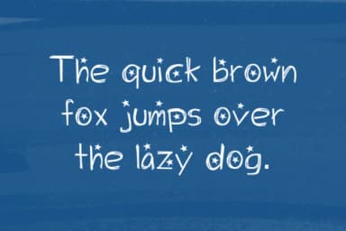 Starry Night Font by laurenashpole — Script Handwritten Font — thumbnail 2