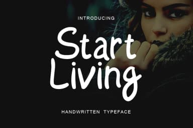 Start Living Font by Contour Fonts — Script Handwritten Font — thumbnail 1
