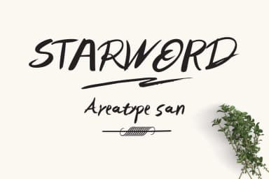 Starword Font by YanIndesign — Script Handwritten Font — thumbnail 1