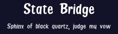 State Bridge by Intellecta Design — Script Handwritten Font — thumbnail 2