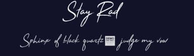 Stay Rad by BLKBK Fonts — Script Handwritten Font — thumbnail 2