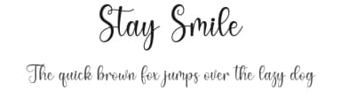 Stay Smile by Wahyu Studio — Script Handwritten Font — thumbnail 1