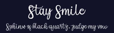 Stay Smile by Jadatype — Script Handwritten Font — thumbnail 2