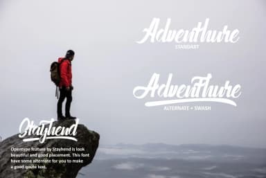 Stayhend Font by Runsell Graphic — Script Handwritten Font — thumbnail 5