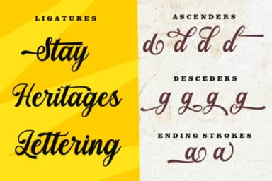 Stayhill Font by LetterFreshStudio — Script Handwritten Font — thumbnail 4
