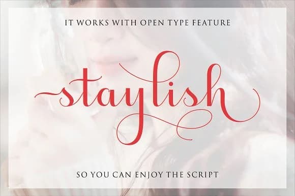 Staylish Upright Font by Stipline Studios — Script Handwritten Font