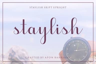 Staylish Upright Font by Stipline Studios — Script Handwritten Font — thumbnail 9