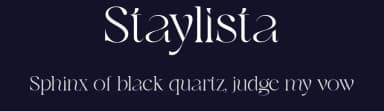 Staylista by Lettersiro Studio — Serif Font — thumbnail 2