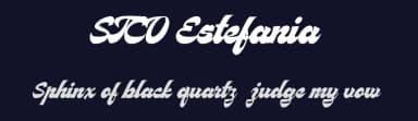 STCO Estefania by Shaltype Co — Script Handwritten Font — thumbnail 2