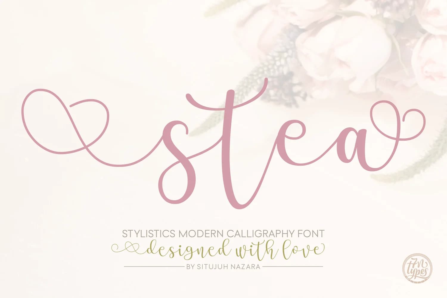 Stea Font by Situjuh — Script Handwritten Font