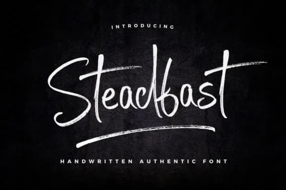 Steadfast Font by wornoutmedia — Script Handwritten Font