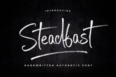 Steadfast Font by wornoutmedia — Script Handwritten Font — thumbnail 1