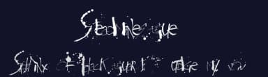 Steadmanesque by Foxx Nolte — Script Handwritten Font — thumbnail 2