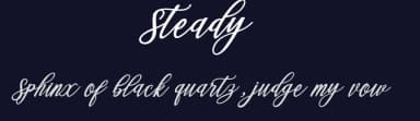 Steady by Creative Lab — Script Handwritten Font — thumbnail 2