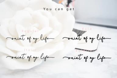 Stefani Family Font by thomasaradea — Script Handwritten Font — thumbnail 4