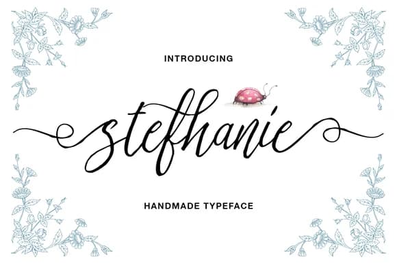 Stefhanie Font by QueenType — Script Handwritten Font