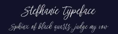 Stefhanie Typeface by QueenType — Script Handwritten Font — thumbnail 2