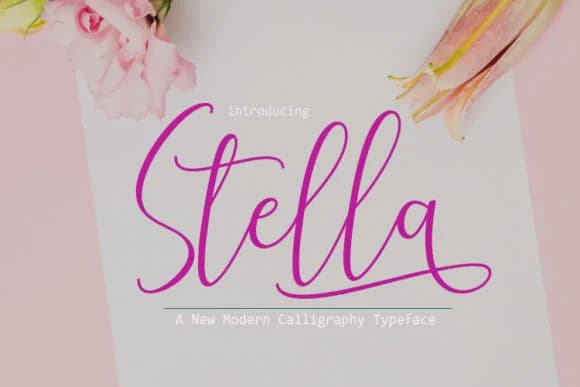 Stella Font by Rudistudio — Script Handwritten Font