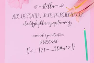 Stella Font by Rudistudio — Script Handwritten Font — thumbnail 4