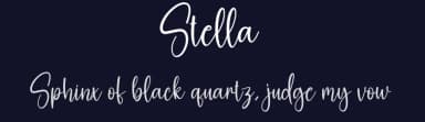 Stella by Scratchones — Script Handwritten Font — thumbnail 2