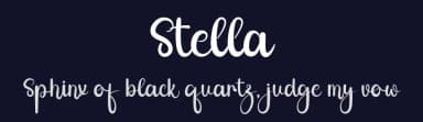 Stella by Inermedia Studio — Script Handwritten Font — thumbnail 2