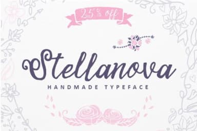 Stellanova Font by Ian Mikraz — Script Handwritten Font — thumbnail 1