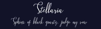 Stellaria by Tezar Tantular — Script Handwritten Font — thumbnail 2