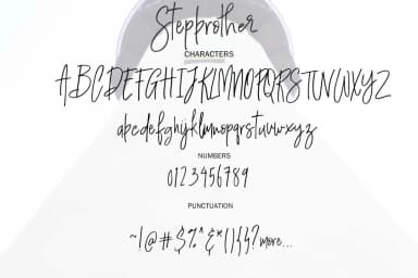 Stepbrother Font by Studio_Art — Script Handwritten Font — thumbnail 8