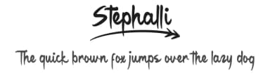 Stephalli by RaisProject — Script Handwritten Font — thumbnail 1